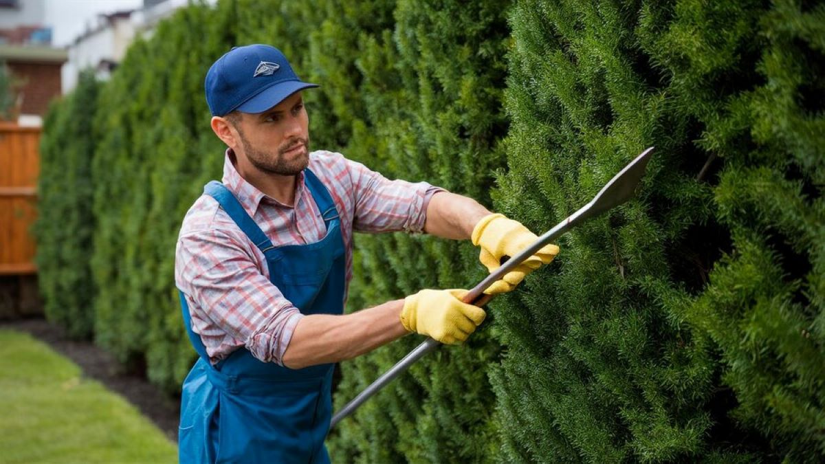 hedge cutting
